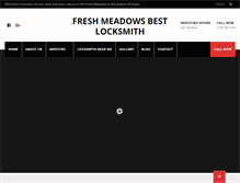 Tablet Screenshot of freshmeadowsbestlocksmith.com